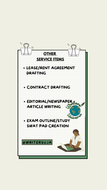 Writing, Web Design & Assignment Services