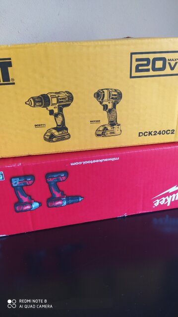 Milwaukee Hammer Drill , DeWalt Sr To