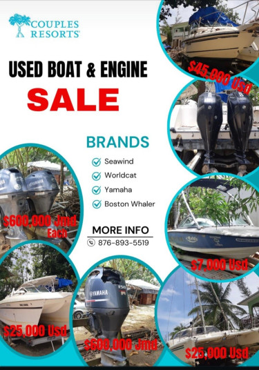 Used Boats And Used Yamaha Engines