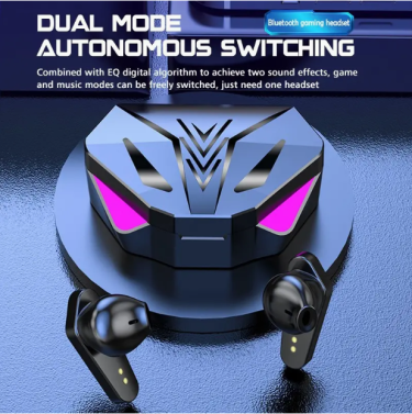 Low Latency HiTech Gamin/Mov/Musc Bluetooth Earbud