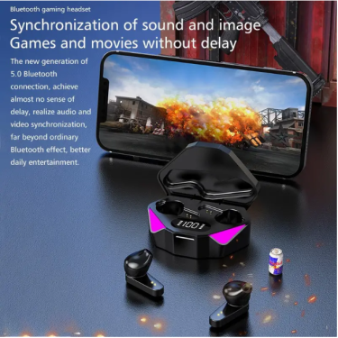 Low Latency HiTech Gamin/Mov/Musc Bluetooth Earbud
