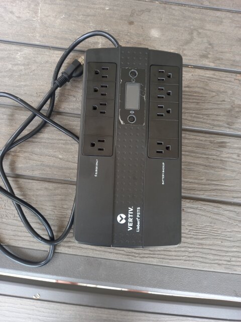 Power Back Up And Surge Protector