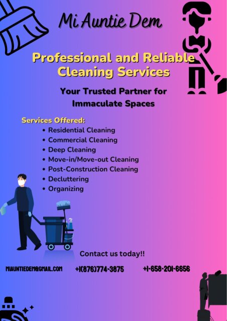 Mi Auntie Dem Inc Cleaing Service