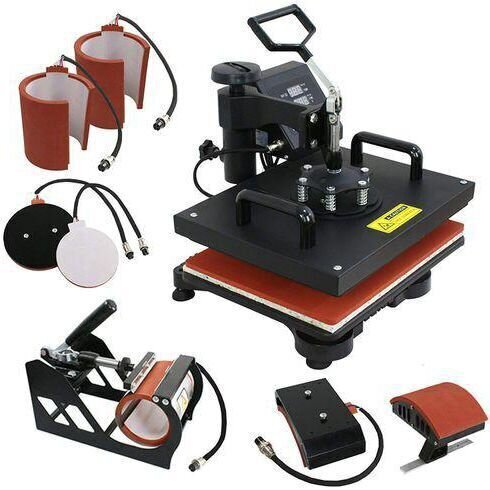 5 In 1 Heat Press Machine