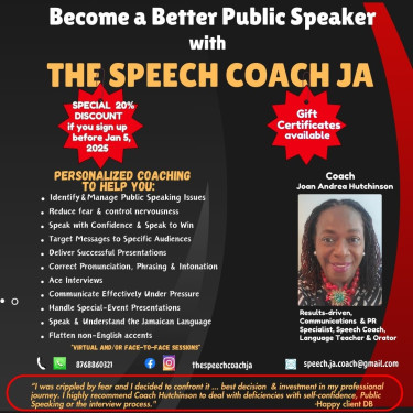 Be A Better Public Speaker :  Year-end Discount 