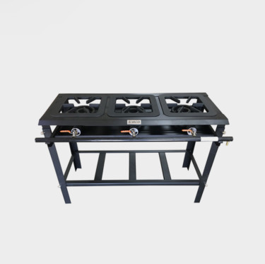 Barco Three (3) Burner Commercial Stove