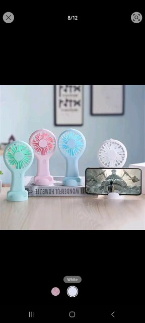 Rechargable Handheld Fan