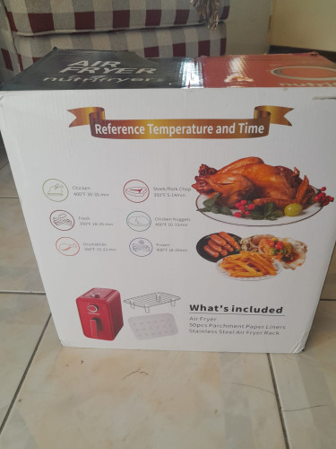 Nutrifryer Air Fryer Brand New Red