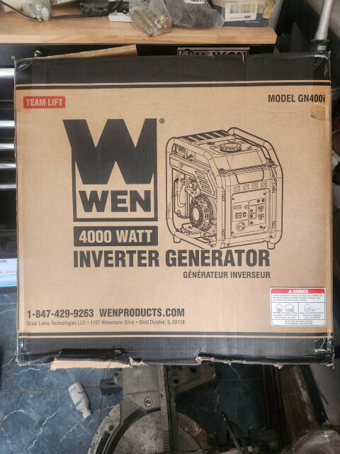 Brsnd New WEN Inverter Generator