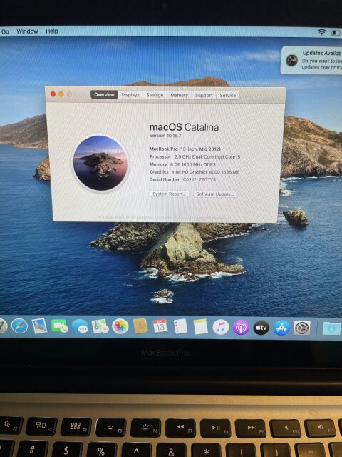 MacBook Pro 13” 2012 $26,000