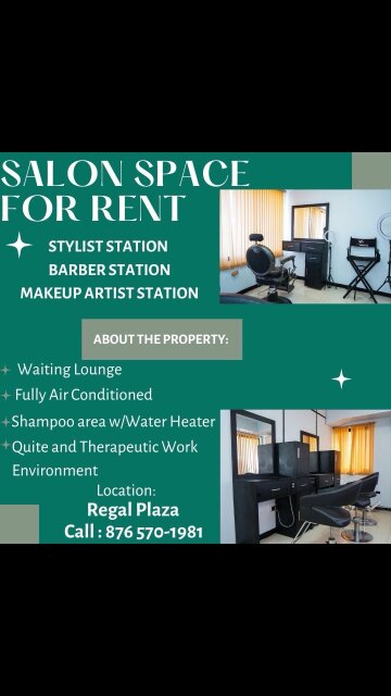 Stylist Barber Or Makeup Artist Booth