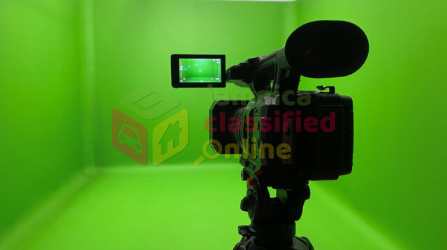 Green Screen Studio & Photography Studio. Vlogging