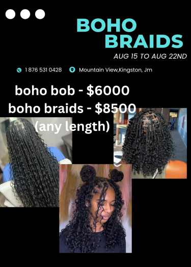 Boho Knotless Braids