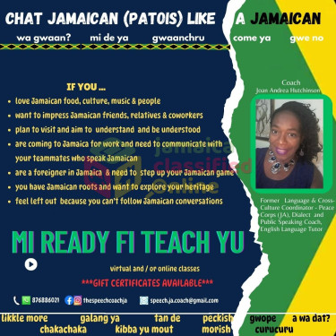 Chat Jamaican (aka Patois) Like A Jamaican Schools Jamaica