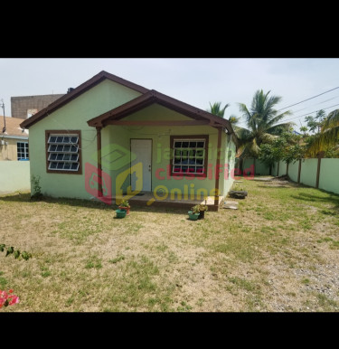 2 Bedroom, One Bathroom House