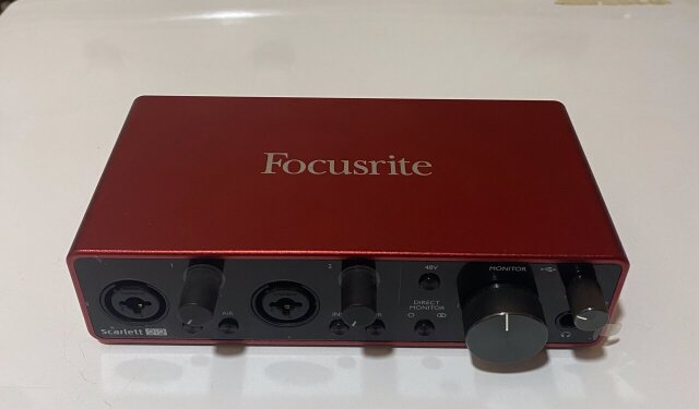 Focusrite 2i2 3rd Gen Audio Interface