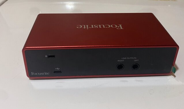 Focusrite 2i2 3rd Gen Audio Interface