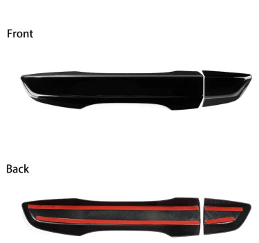 Honda Civic Door Handle Covers (Black) 2017-2021