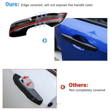 Honda Civic Door Handle Covers (Black) 2017-2021