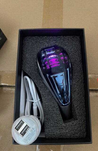 LED Crystal Gear Shift Knob