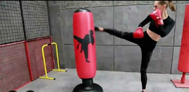 Inflateable Kickpunching Punching Bag