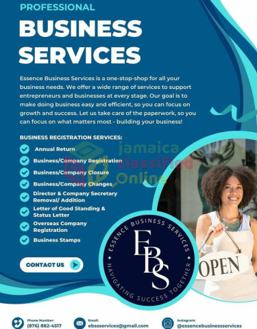 ESSENCE BUSINESS SERVICES Legal Services Essence Business Services