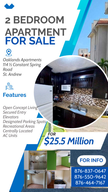 For Sale 2 Bedroom Oaklands Apartment 25.5M