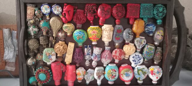 Chinese Snuff  Bottles Collection