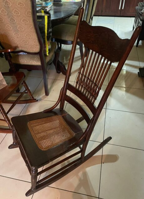 Lovely Antique Mahogany Rocking Chair