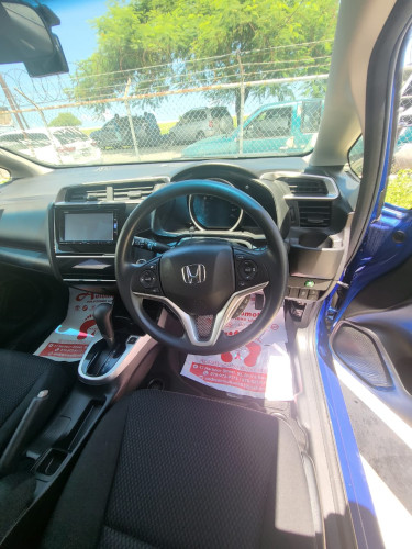 2018 Blue Honda Fit