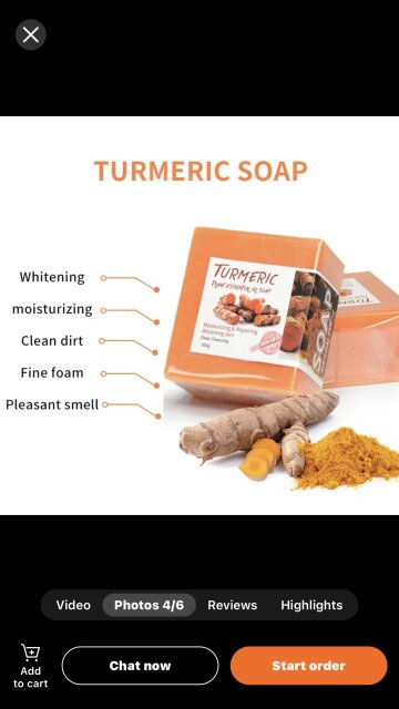 Tumeric Soap