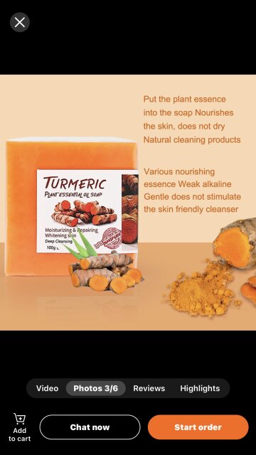 Tumeric Soap