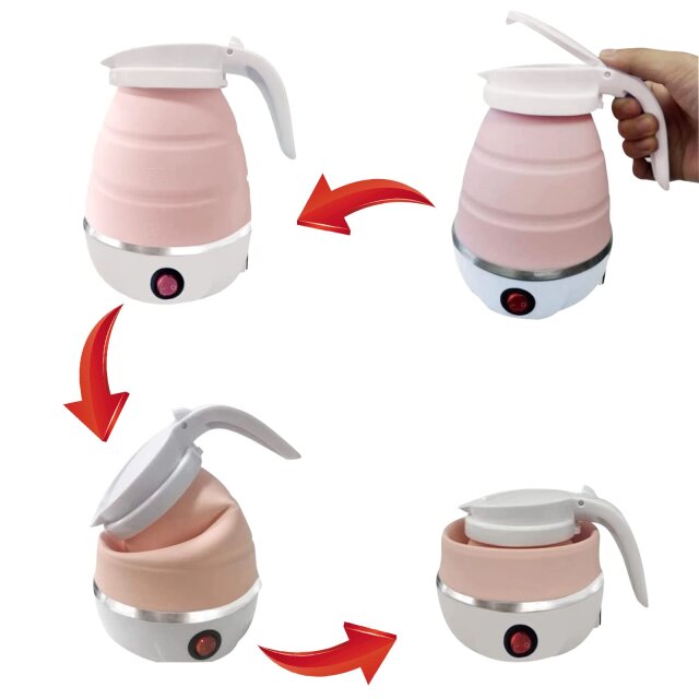 600ML FOLDABLE PORTABLE ELECTRIC KETTLE