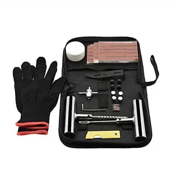 37Pcs Quick Tire Repair Kit With Carrying Case