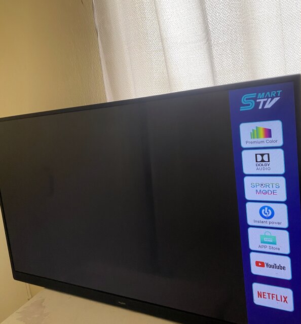 43 Inch Black Point Smart TV