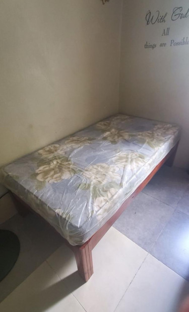 Single Bed With Mattress 