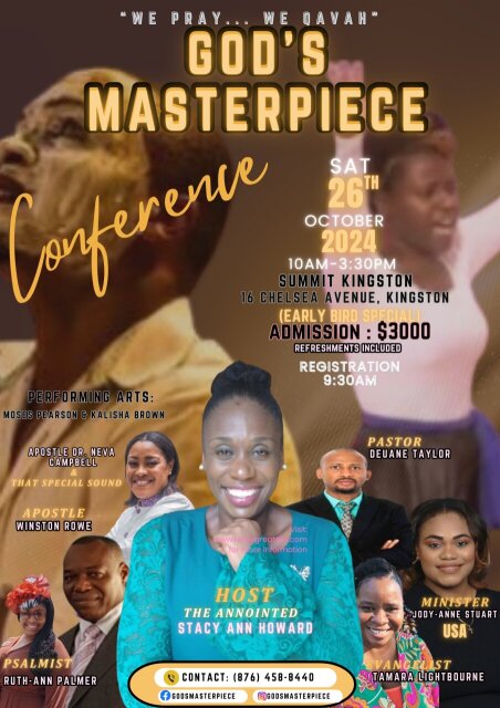 Gods Masterpiece Conference