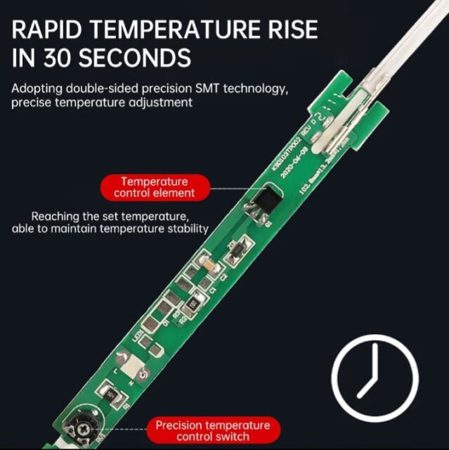 Adjustable Temperature Soldering Iron 60W