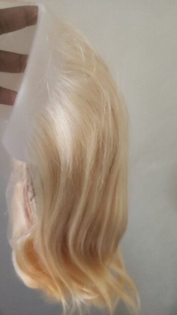 Straight Bob Blonde Wig Human Hair.