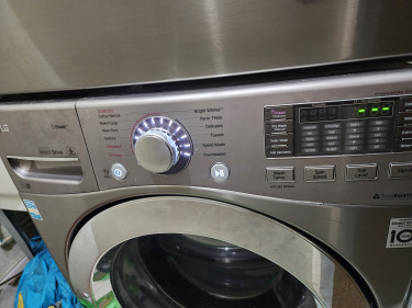 LG Front Load Washer With Steam Clean And Gas Drye