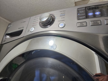 LG Front Load Washer With Steam Clean And Gas Drye