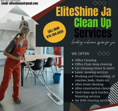 Cleaning Company & Equipments Available