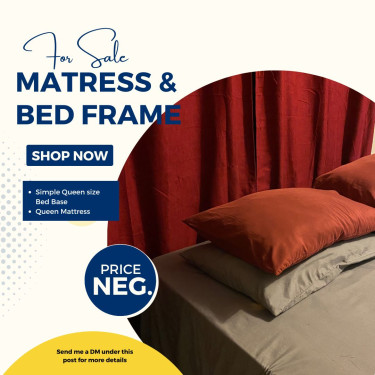 Queen Size Bed And Mattress