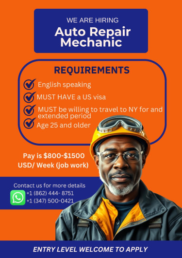 Auto Mechanic Wanted