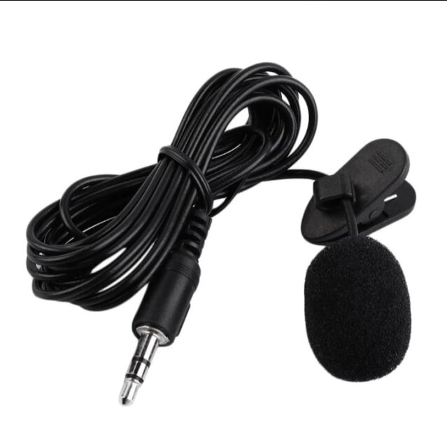 Mini Clip-on 3.5mm Jack Microphone Voice Amplifier