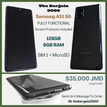 SAMSUNG A51 5G Phones Half Way Tree