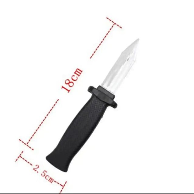 Plastic Retractable Prank Prop Knife..