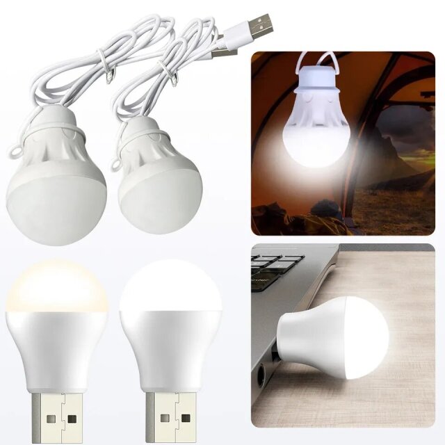 USB LED Mini Portable Light Lantern