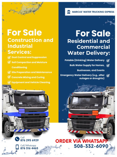 Water For Sale - Portable Water Trucks