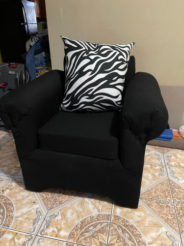 Brand New 1 Piece Black Sofa